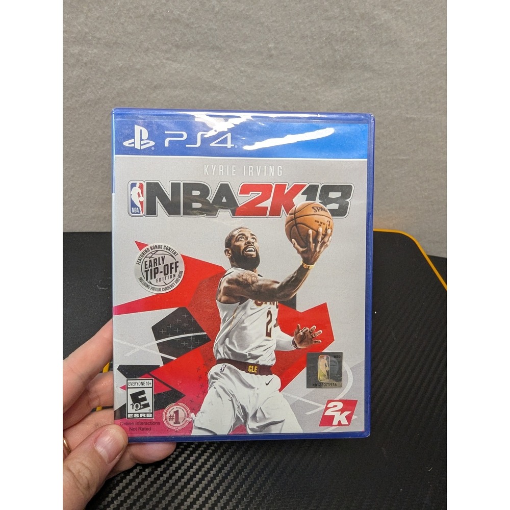 2K Games NBA 2K18 PS4 Early Tip-Off Edition Kyrie Irving Cover New Sealed
